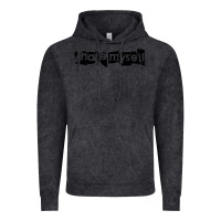 Vintage Black i hate myself Vintage Hoodie - artisFamous