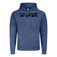 Vintage Denim i hate myself Vintage Hoodie - artisFamous