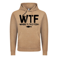 Vintage Coffee where's the fish Vintage Hoodie - artisFamous