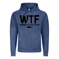 Vintage Denim where's the fish Vintage Hoodie - artisFamous