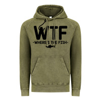 Vintage Olive where's the fish Vintage Hoodie - artisFamous