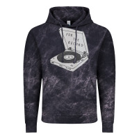 Cloud Black for the record Vintage Hoodie - artisFamous