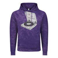 Cloud Purple for the record Vintage Hoodie - artisFamous
