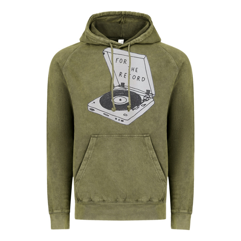 For The Record Vintage Hoodie by artisFamous | Teevron