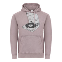 Vintage Zinc for the record Vintage Hoodie - artisFamous