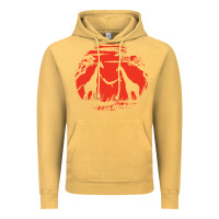 Vintage Mustard giraffe Vintage Hoodie - artisFamous