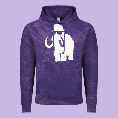 Mammoth Vintage Hoodie Designed By Artisfamous
