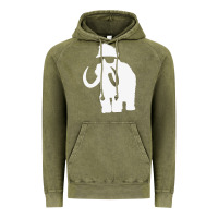 Vintage Olive mammoth Vintage Hoodie - artisFamous
