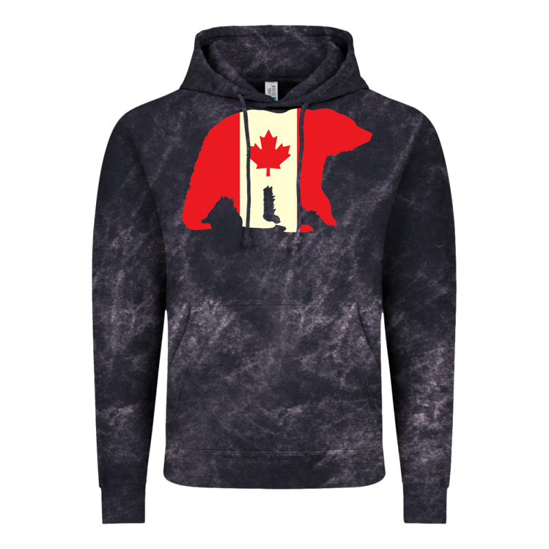 Canadian Bear Vintage Hoodie by artisFamous | Teevron