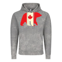 Cloud Rock Canadian Bear Vintage Hoodie - artisFamous