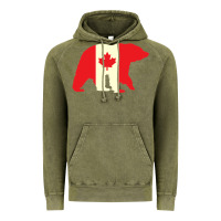 Vintage Olive Canadian Bear Vintage Hoodie - artisFamous
