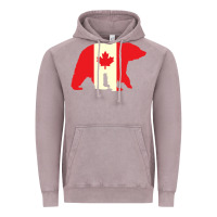 Vintage Zinc Canadian Bear Vintage Hoodie - artisFamous