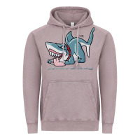 Vintage Zinc Sharkdog Sticker Vintage Hoodie - artisFamous