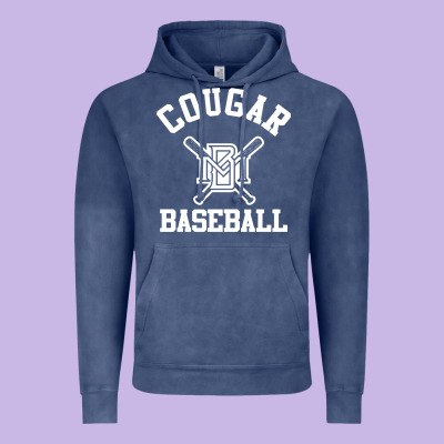Blue Mountain Cougars Club Vintage Hoodie Designed By Artisfamous