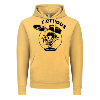 Vintage Mustard records Vintage Hoodie - artisFamous