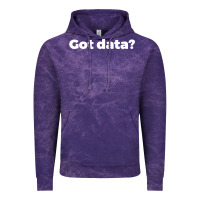 Cloud Purple data science humor white Vintage Hoodie - artisFamous