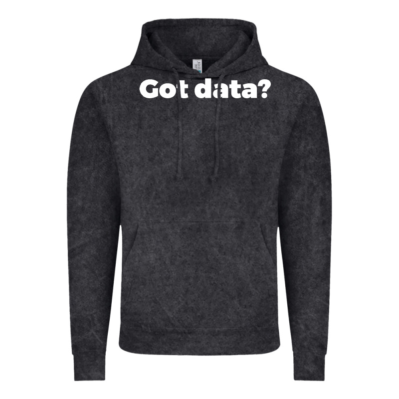 Data Science Humor White Vintage Hoodie by artisFamous | Teevron