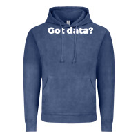Vintage Denim data science humor white Vintage Hoodie - artisFamous