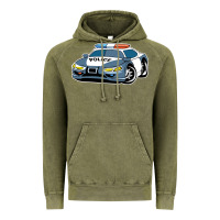 Vintage Olive police car Vintage Hoodie - artisFamous