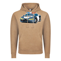 Police Car Vintage Hoodie | Teevron