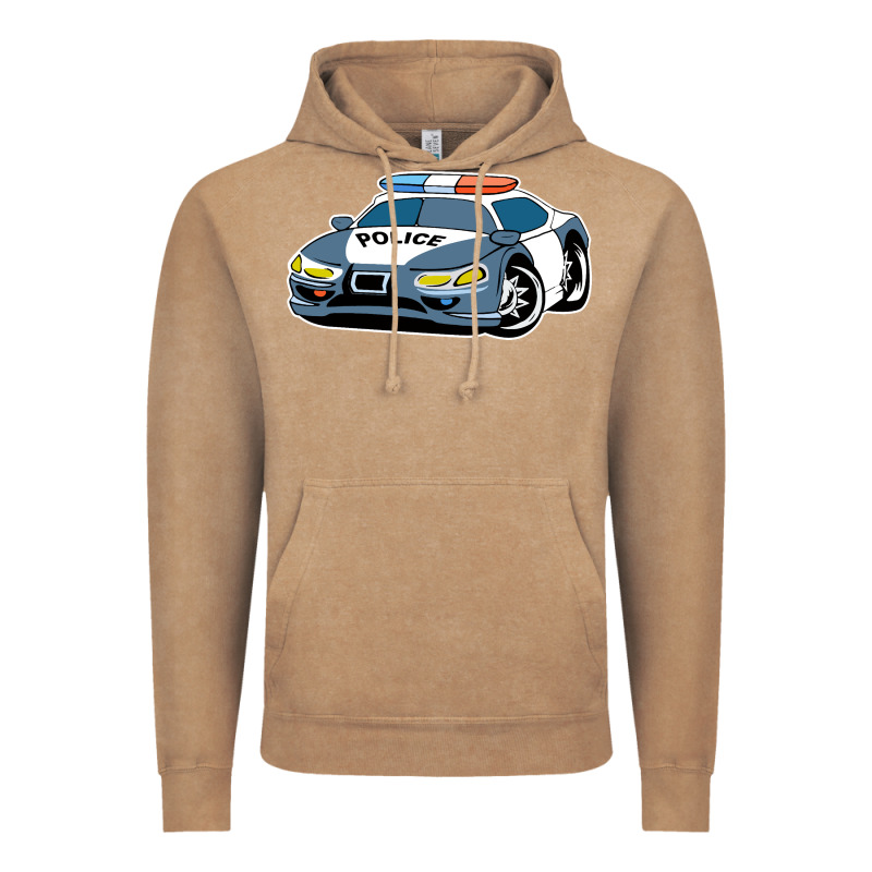 Police Car Vintage Hoodie by artisFamous | Teevron