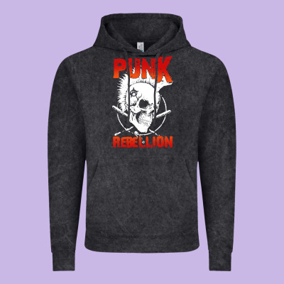 Music Punk Vintage Hoodie Designed By Artisfamous