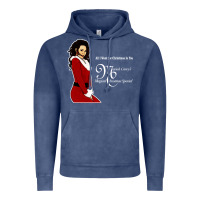 Vintage Denim All I Want for Christmas Is You Vintage Hoodie - artisFamous