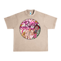French Oak pink christmas pig Urban Heavy Tee - FaDigitalArtStudio
