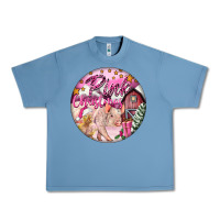 Pebble Blue pink christmas pig Urban Heavy Tee - FaDigitalArtStudio