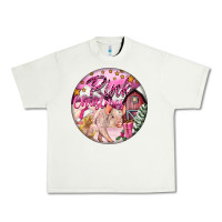 Pistachio pink christmas pig Urban Heavy Tee - FaDigitalArtStudio
