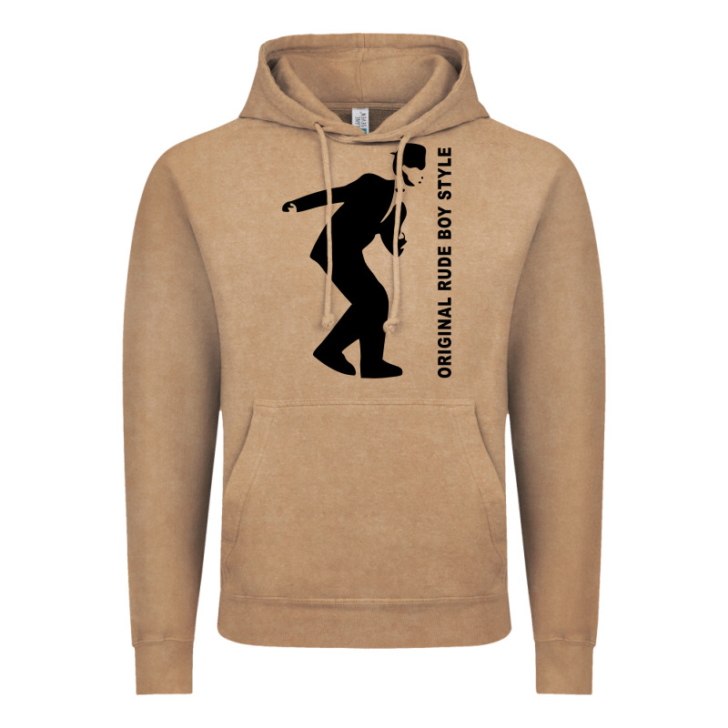 Original Rude Boy Style Vintage Hoodie by artisFamous | Teevron