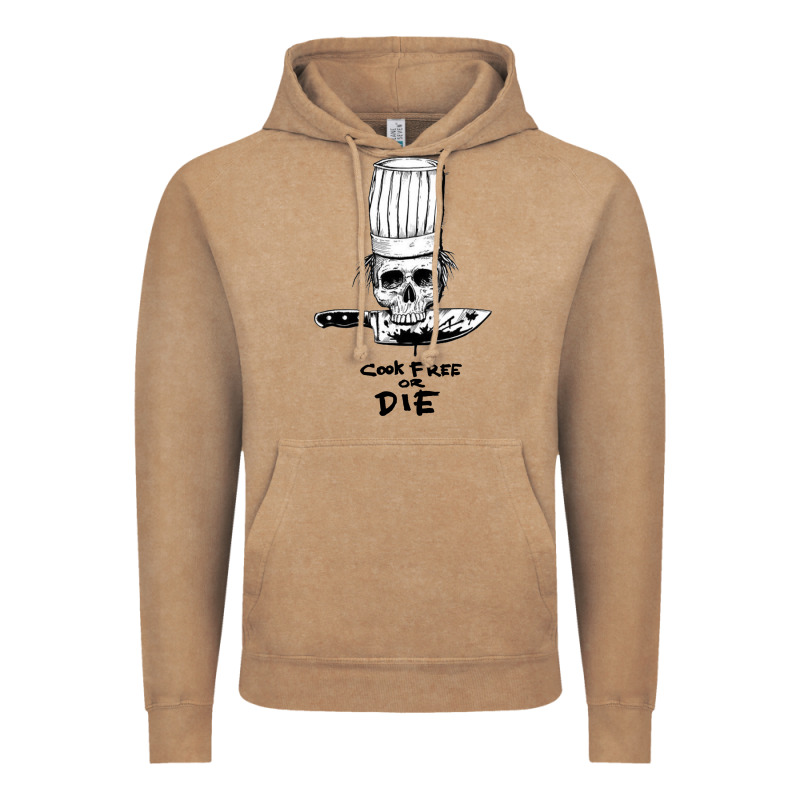 Bourdain Cook Free Or Die Vintage Hoodie by artisFamous | Teevron