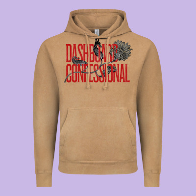 Dashboard Confessional Vintage Hoodie Designed By Artisfamous