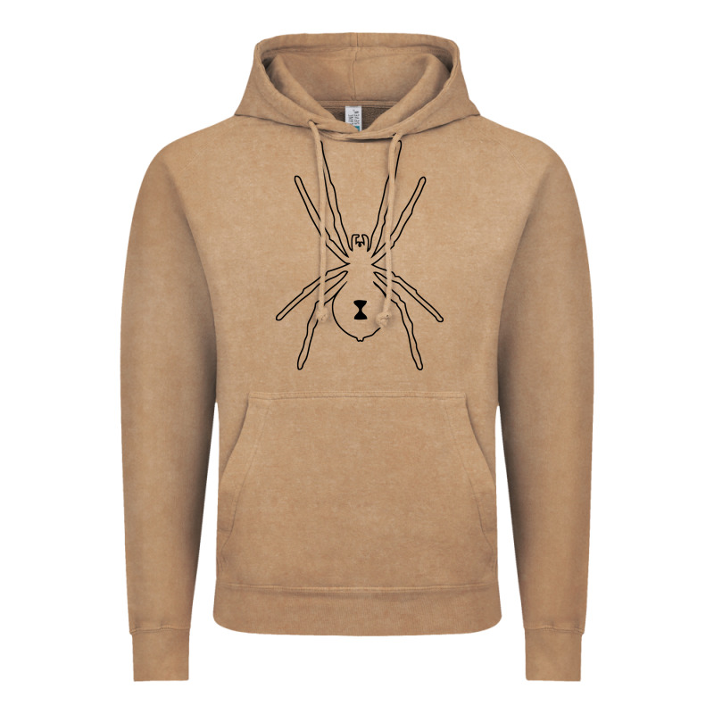 Black Widow Vintage Hoodie by artisFamous | Teevron