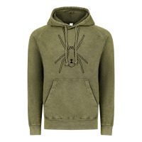Vintage Olive black widow Vintage Hoodie - artisFamous