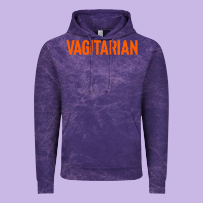 Vagitarian Vintage Hoodie Designed By Artisfamous