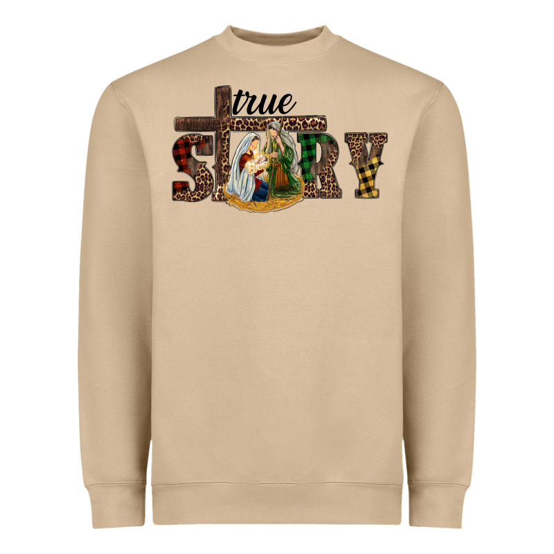 True Story Holy Family Heavyweight Sweatshirt by RanaPortraitStore | Teevron