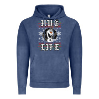 Vintage Denim fro.zen o.l.a.f hug life ugly christmas sweater style shirt Vintage Hoodie - artisFamous