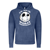 Vintage Denim j.a.c.k  skel.ling.ton  worst nightmare t shirt Vintage Hoodie - artisFamous