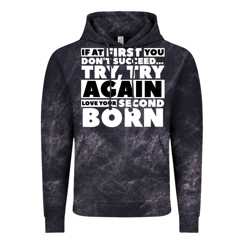Second Born Gifts Vintage Hoodie by artisFamous | Teevron