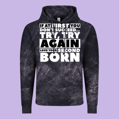 Second Born Gifts Vintage Hoodie Designed By Artisfamous