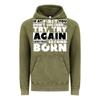Vintage Olive second born gifts Vintage Hoodie - artisFamous