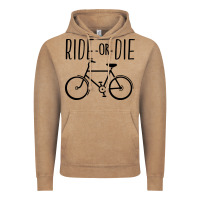 Vintage Coffee ride or die bicycle Vintage Hoodie - artisFamous
