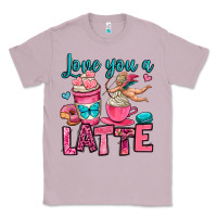Lilac love you a latte Classic Tee - OliviaCreatesArt