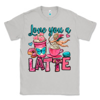 Moon Dust love you a latte Classic Tee - OliviaCreatesArt