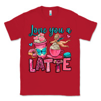 Red love you a latte Classic Tee - OliviaCreatesArt