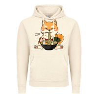 Vintage Artic shiba inu dog ramen Vintage Hoodie - artisFamous