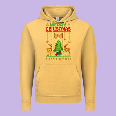Merry Christmas Vintage Hoodie Designed By Artisfamous