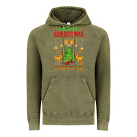 Vintage Olive merry christmas Vintage Hoodie - artisFamous