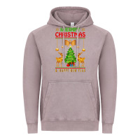Vintage Zinc merry christmas Vintage Hoodie - artisFamous